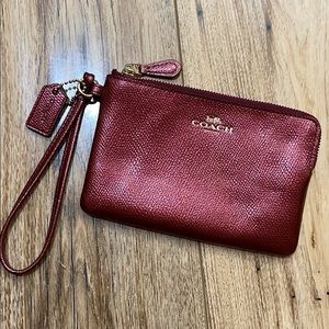 Coach small wristlet